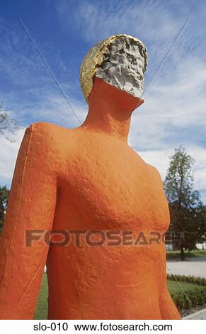 Stock Image - Abstract Sculpture Grassalkovich Palace Bratislava Slovakia. Fotosearch