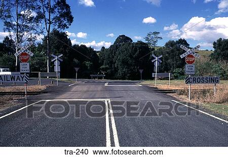 Australian Level Crossing View Large Photo Image Stock Image - Australian Level Crossing. Fotosearch