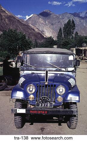 Blue Four Wheel Drive Vehicle Pakistan View Large Photo Image Stock Photo - Blue Four Wheel Drive Vehicle Pakistan. Fotosearch