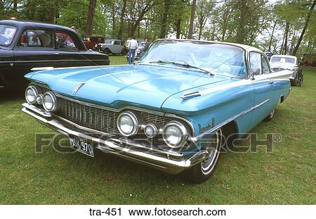 Stock Image - Blue Oldsmobile Dynamic. Fotosearch