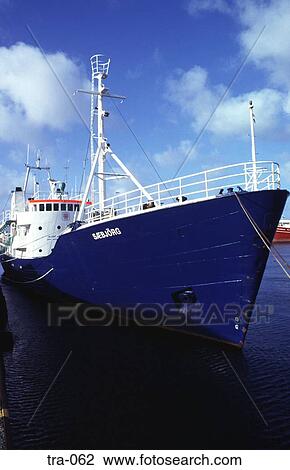 Blue Ship at Reykjavik Harbour Iceland View Large Photo Image Stock Image - Blue Ship at Reykjavik Harbour Iceland. Fotosearch