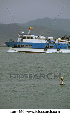 Boat in Bahia de Caraquez Ecuador View Large Photo Image Stock Image - Boat in Bahia de Caraquez Ecuador. Fotosearch