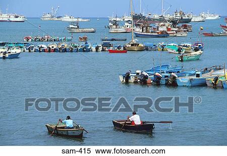Boats in Harbour Musnie Ecuador View Large Photo Image Stock Photography - Boats in Harbour Musnie Ecuador. Fotosearch