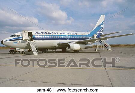 Boeing 737-200 Salta Airport Argentina View Large Photo Image Stock Image - Boeing 737-200 Salta Airport Argentina. Fotosearch