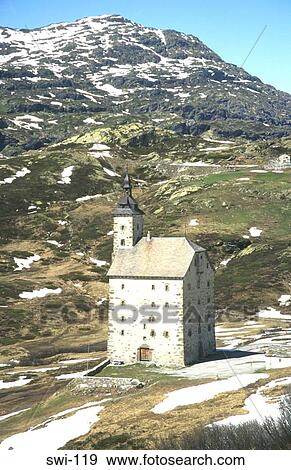 Building in the Simplon Pass Switzerland View Large Photo Image Stock Photo - Building in the Simplon Pass Switzerland. Fotosearch