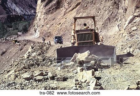 Bulldozer in Action Pakistan View Large Photo Image Stock Image - Bulldozer in Action Pakistan. Fotosearch