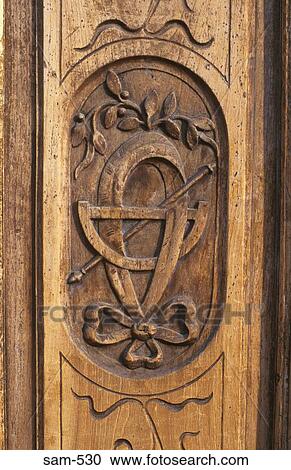 Carving on Doorway Argentina View Large Photo Image Stock Image - Carving on Doorway Argentina. Fotosearch