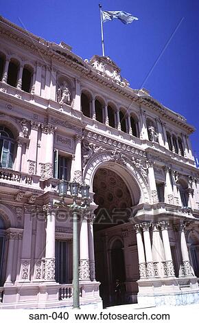 Stock Image - Casa Rosada Buenos Aires Argentina. Fotosearch