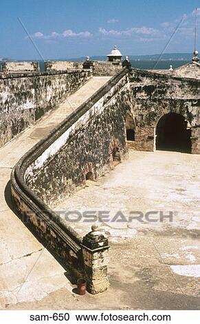 Casemate and Ramp San Fernando Fort Colombia View Large Photo Image Stock Image - Casemate and Ramp San Fernando Fort Colombia. Fotosearch
