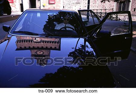 Chauffeur in Car Waiting Milan Italy View Large Photo Image Stock Photo - Chauffeur in Car Waiting Milan Italy. Fotosearch