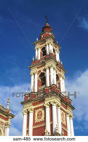 Church Tower Iglesia San Francisco Salta Argentina View Large Photo Image Stock Photography - Church Tower Iglesia San Francisco Salta Argentina. Fotosearch