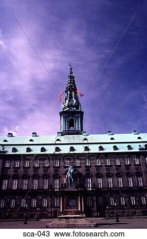 Stock Image - City Hall Copenhagen Denmark. Fotosearch