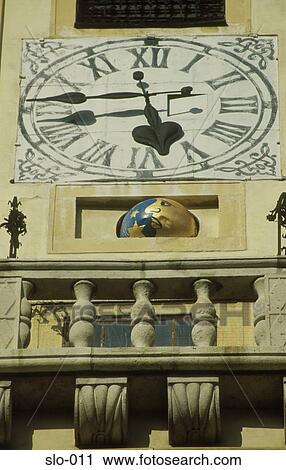 Clock on the Old Town Hall Bratislava Slovakia View Large Photo Image Stock Image - Clock on the Old Town Hall Bratislava Slovakia. Fotosearch