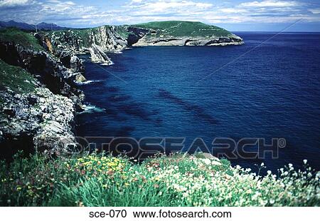 Coastal Headland and Sea Spain View Large Photo Image Stock Image - Coastal Headland and Sea Spain. Fotosearch
