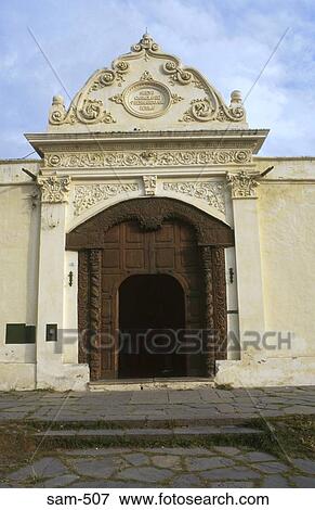 Convent Precinct Gate Salta Argentina View Large Photo Image Stock Photo - Convent Precinct Gate Salta Argentina. Fotosearch