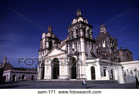 Stock Image - Cordoba Cathedral Argentina. Fotosearch