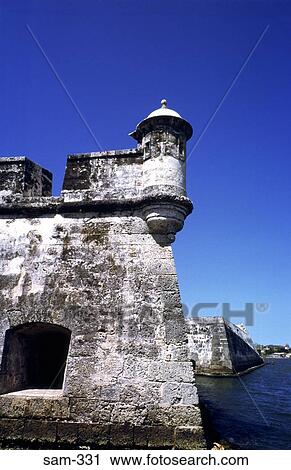 Corner of San Fernando Fort Colombia View Large Photo Image Stock Image - Corner of San Fernando Fort Colombia. Fotosearch