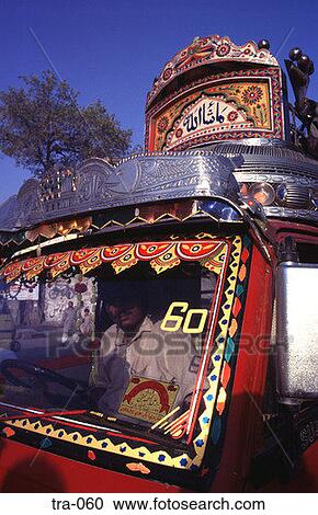 Decorated Minibus Pakistan View Large Photo Image Stock Image - Decorated Minibus Pakistan. Fotosearch