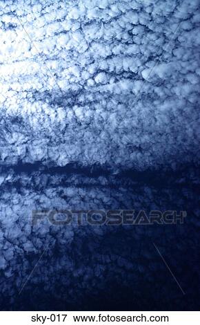 Stock Photo - Dense White Cirrus Clouds. Fotosearch