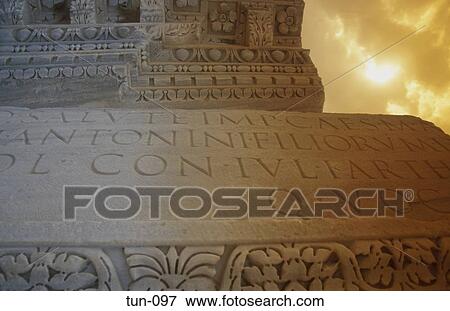 Detail of Ruin at Carthage Tunisia View Large Photo Image Stock Photo - Detail of Ruin at Carthage Tunisia. Fotosearch