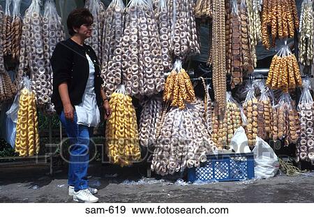 Doughnut Stall Bogota Colombia South America View Large Photo Image Stock Photo - Doughnut Stall Bogota Colombia South America. Fotosearch