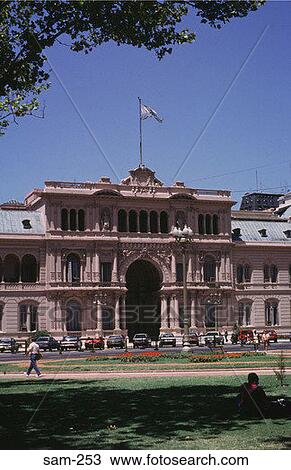 Facade of Casada Rosa Palace Buenos Aires Argentina View Large Photo Image Stock Image - Facade of Casada Rosa Palace Buenos Aires Argentina. Fotosearch
