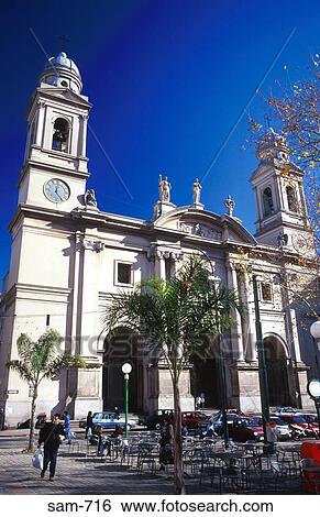 Facade of Iglesia Matiz Cathedral Montevideo Uruguay View Large Photo Image Stock Photograph - Facade of Iglesia Matiz Cathedral Montevideo Uruguay. Fotosearch