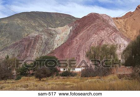 Farmhouse by Mountains Patagonia Argentina View Large Photo Image Stock Photo - Farmhouse by Mountains Patagonia Argentina. Fotosearch