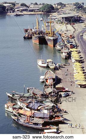 Fishing Boats at Quayside Catagena Colombia View Large Photo Image Stock Image - Fishing Boats at Quayside Catagena Colombia. Fotosearch