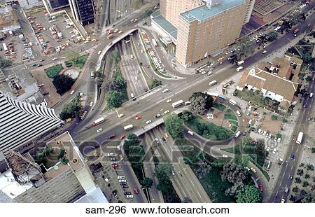 Flyover and Junction in Bogota Colombia View Large Photo Image Stock Photograph - Flyover and Junction in Bogota Colombia. Fotosearch
