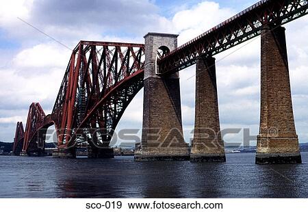 Forth Railway Bridge Scotland View Large Photo Image Stock Photo - Forth Railway Bridge Scotland. Fotosearch