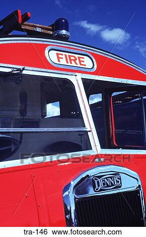 Front of an Old Fire Engine View Large Photo Image Stock Photograph - Front of an Old Fire Engine. Fotosearch