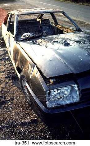 Front View of Rusting Scrapped Car View Large Photo Image Stock Image - Front View of Rusting Scrapped Car. Fotosearch