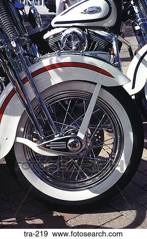 Front Wheel of an Old Motorcycle View Large Photo Image Stock Photo - Front Wheel of an Old Motorcycle. Fotosearch