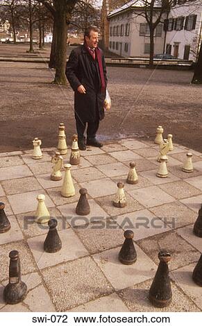 Giant Chess Set Lindenhof Switzerland View Large Photo Image Stock Image - Giant Chess Set Lindenhof Switzerland. Fotosearch