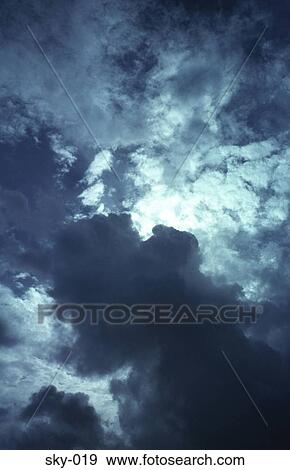 Grey and White Cumulus Clouds View Large Photo Image Stock Photo - Grey and White Cumulus Clouds. Fotosearch