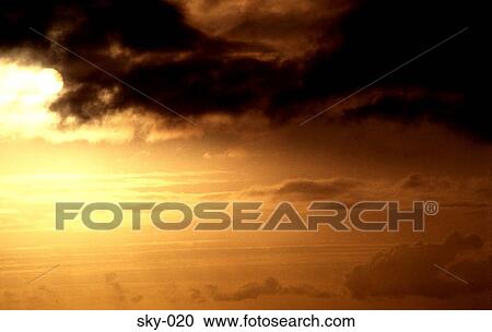 Hazy Cloud Formations in a Yellow Sky View Large Photo Image Stock Image - Hazy Cloud Formations in a Yellow Sky. Fotosearch