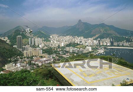 Helicopter Landing Pad Rio De Janeiro Brazil View Large Photo Image Picture - Helicopter Landing Pad Rio De Janeiro Brazil. Fotosearch