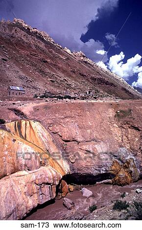Hut and Mountain Side Puento Del Inca Argentina View Large Photo Image Stock Image - Hut and Mountain Side Puento Del Inca Argentina. Fotosearch