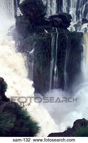 Iguazu Falls Missiones View Large Photo Image Stock Image - Iguazu Falls Missiones. Fotosearch