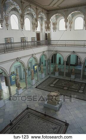 Interior of the Bardo Museum Tunis Tunisia View Large Photo Image Stock Image - Interior of the Bardo Museum Tunis Tunisia. Fotosearch
