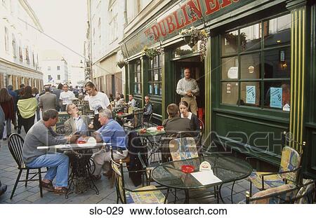 Irish Bar Rybarska Brana Bratislava Slovakia View Large Photo Image Stock Photo - Irish Bar Rybarska Brana Bratislava Slovakia. Fotosearch