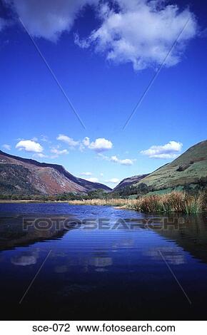 Lake Mountains UK View Large Photo Image Stock Image - Lake Mountains UK. Fotosearch