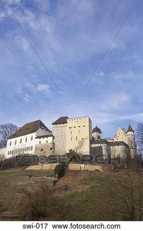 Lenzburg Castle Switzerland View Large Photo Image Stock Photo - Lenzburg Castle Switzerland. Fotosearch