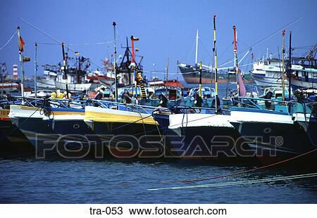 Line of Fishing Boats in a Harbour Ecuador View Large Photo Image Stock Image - Line of Fishing Boats in a Harbour Ecuador. Fotosearch