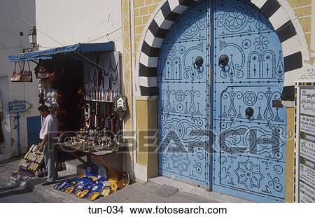 Picture - Market Stall Sousse Tunisia. Fotosearch