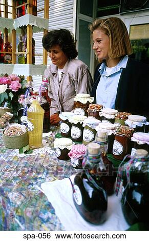 Market Stall with Display of Jams Barcelona Spain View Large Photo Image Stock Photograph - Market Stall with Display of Jams Barcelona Spain. Fotosearch