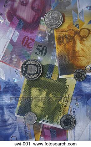 Stock Photography Of Montage Currency Switzerland Swi 001 Montage Of Currency Switzerland