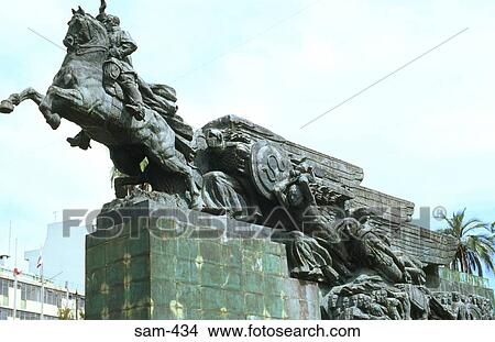 Monument to Simon Bolivar Quito Ecuador View Large Photo Image Picture - Monument to Simon Bolivar Quito Ecuador. Fotosearch