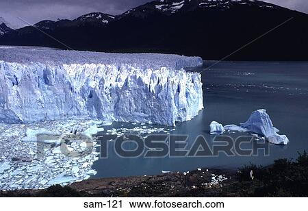 Moreno Glacier Meeting the Sea Argentina View Large Photo Image Stock Image - Moreno Glacier Meeting the Sea Argentina. Fotosearch